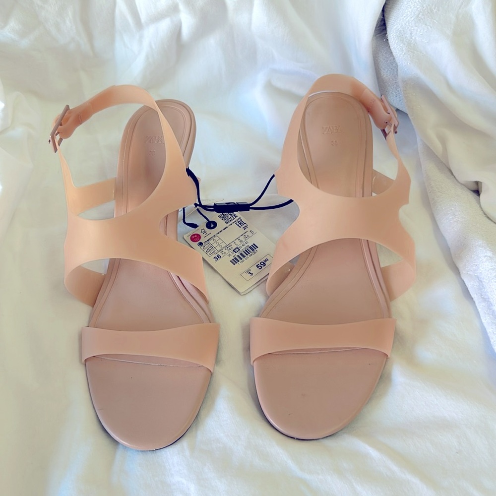 Zara Soft Pink Shoes